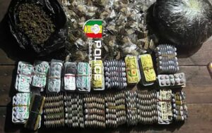 Kédougou : 2050 comprimés de Tramadol, 800 g de kush et 127 cornets saisis chez deux trafiquants