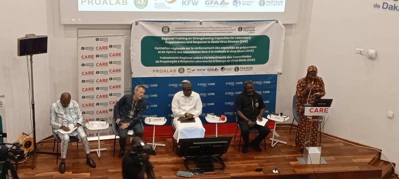Institut Pasteur de Dakar forme les laboratoires de la CEDEAO contre Ebola et hantavirus