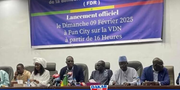 Face à ce qu’il qualifie de « dérive autoritaire », le FDR exhorte les forces vives à la mobilisation