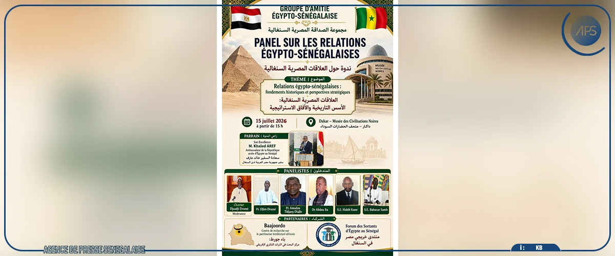 Coopération Sénégal-Égypte : un panel pour identifier de nouveaux leviers après des siècles d’échanges