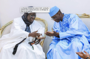 Le Premier ministre Ahmadou Lô reçu par le Khalife des Layènes : prière pour un Sénégal de paix