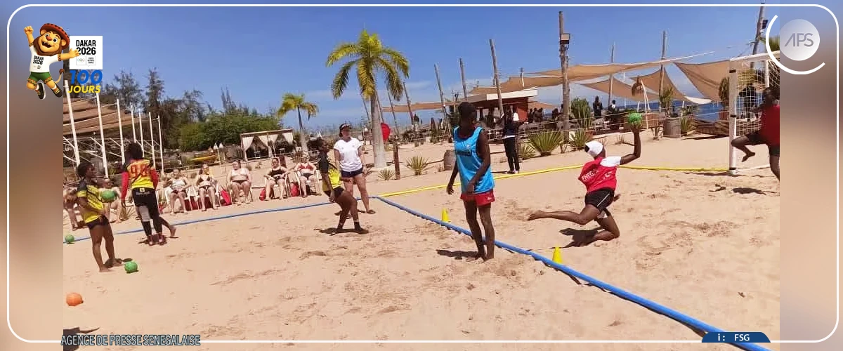 Les Lionceaux et Lioncelles U16 de beach handball en stage en Espagne pour les JOJ 2026