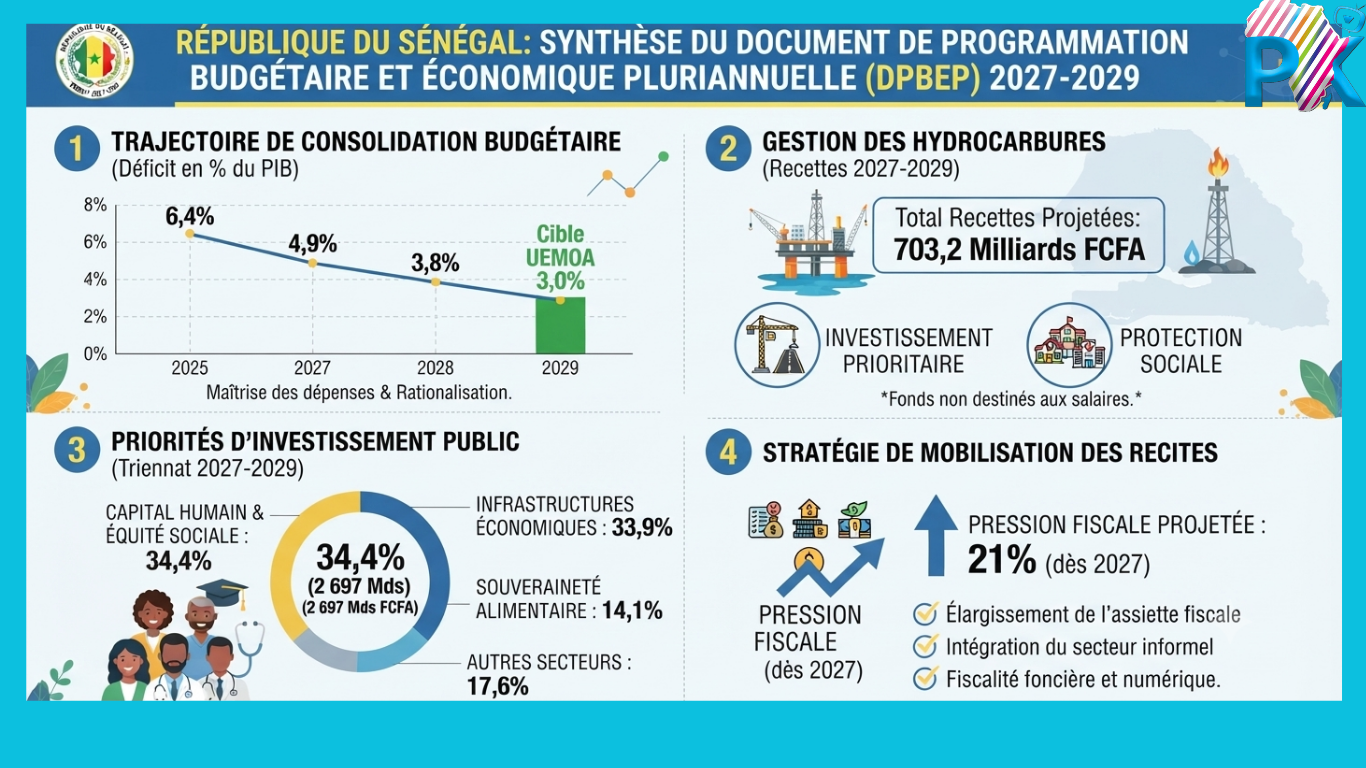 Cheikh Diba : 703 milliards FCFA de recettes pétrolières pour le social et l&rsquo;investissement