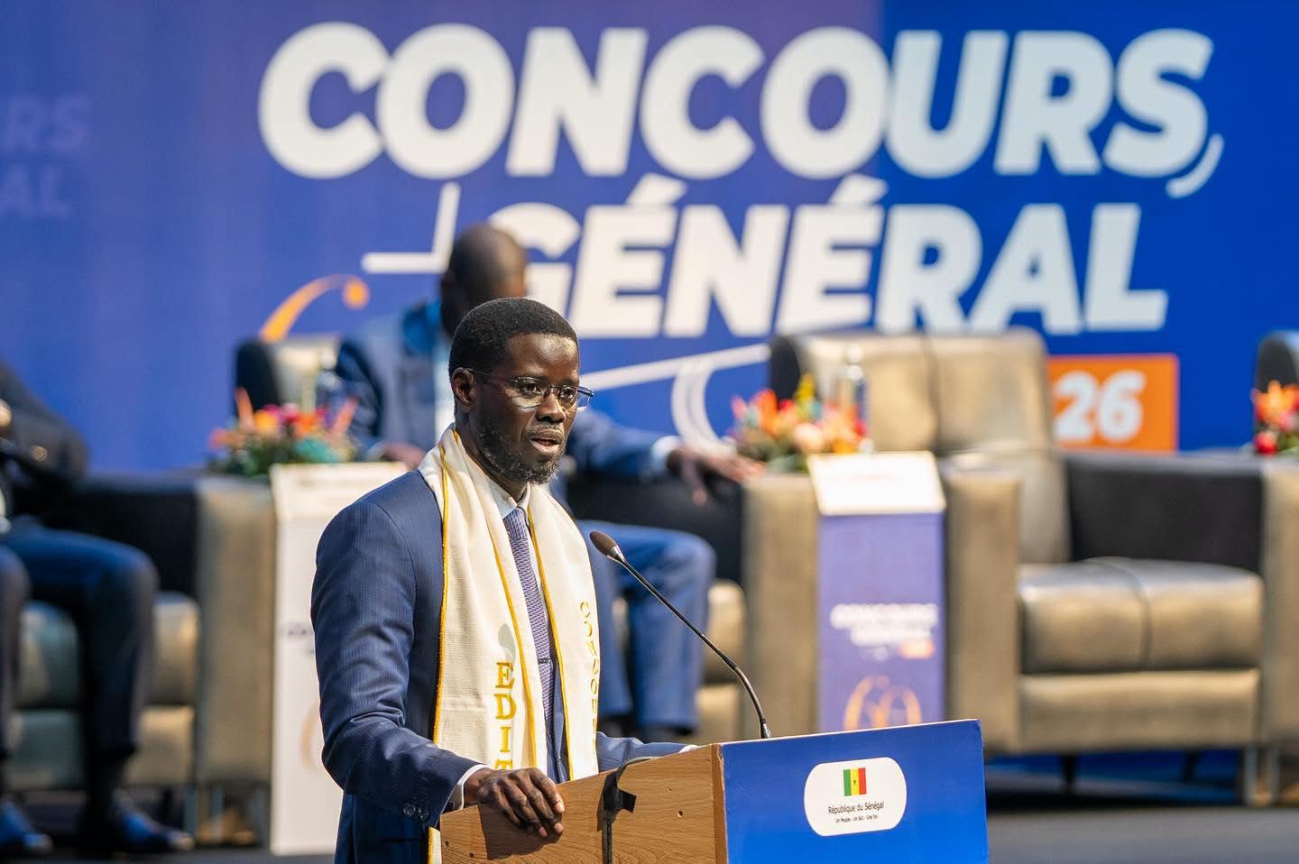 60e anniversaire du Concours général : Diomaye Faye rappelle que l’école demeure la première infrastructure stratégique