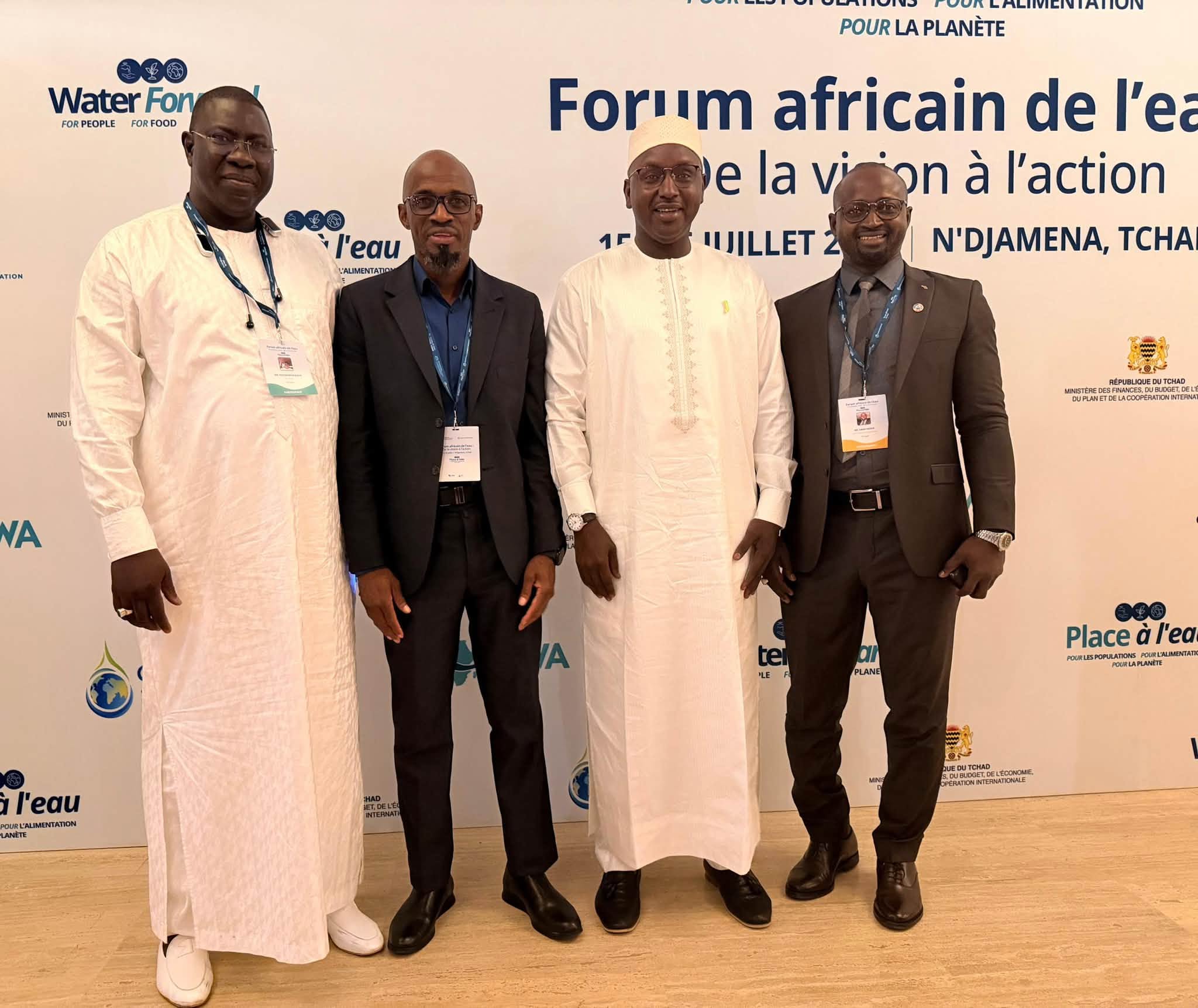 Cheikh Tidiane Dieye présente la vision sénégalaise d’une gouvernance souveraine de l’eau au forum de N’Djamena