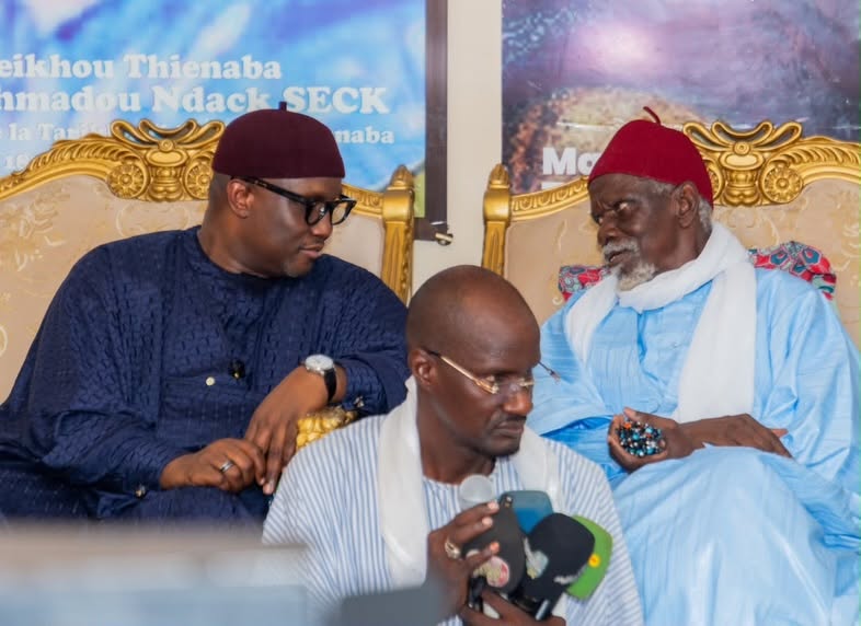 Thiénaba : Mouhamadou Makhtar Cissé sollicite les prières du Khalife général pour la paix au Sénégal