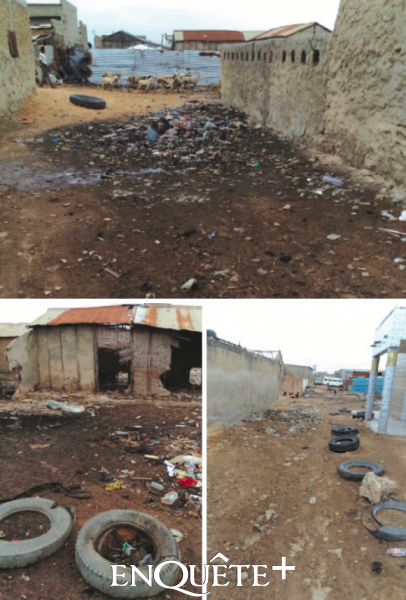 Nangane (Kaolack) : déchets et eaux stagnantes submergent le quartier historique