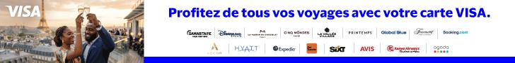 Publicité AG PARTNERS - VISA 728x90