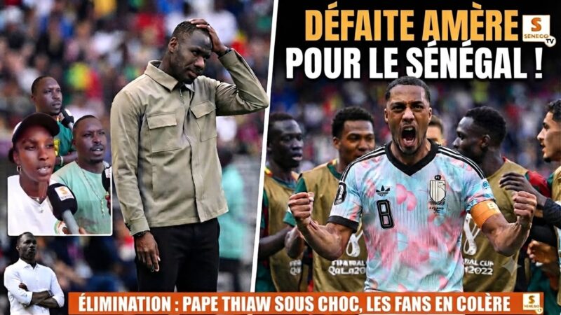 Sénégal-Belgique : Une pilule dure à avaler pour les Dakarois (Senego TV)