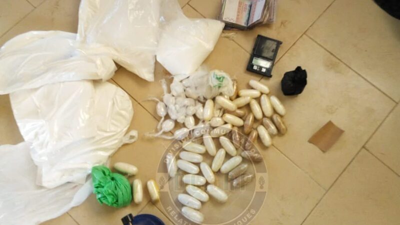 Trafic de cocaïne : Un ressortissant étranger arrêté à Dalifort avec une marchandise estimée à 11,1 millions FCFA