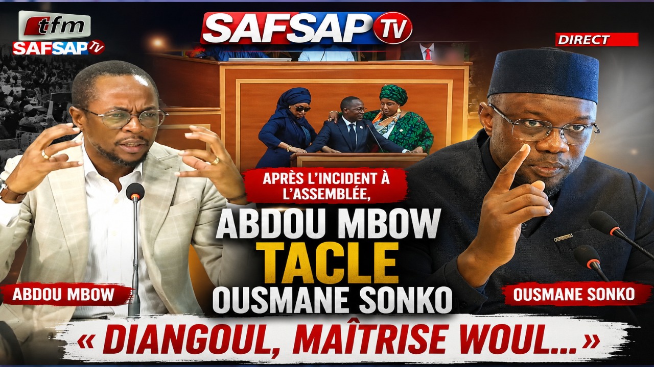 Abdou Mbow charge Sonko : « Diangoul, maîtrise woul… » (Vidéo)