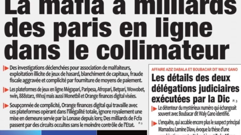 Découvrez les Unes des journaux sénégalais du lundi 20 juillet 2026