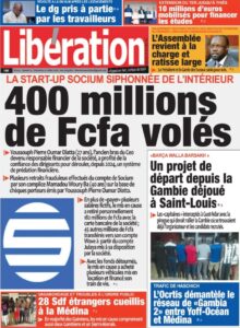 Découvrez les Unes des journaux sénégalais du samedi 25 juillet 2026