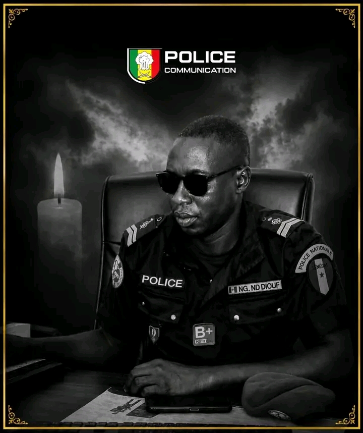 Police nationale en deuil : décès de l’agent Ngor Ndéb Diouf