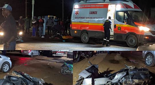 Route Thiès-Tivaouane : mortel choc pour une moto transportant 3 personnes…
