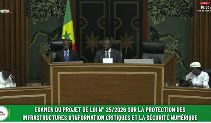 Direct Assemblée : Projet de loi relatif à la protection des infrastructures d’information critiques et à la sécurité numérique