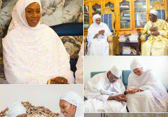 Kaolack et Tivaouane : les temps forts de la ziara de Marie Khone Faye auprès des familles religieuses (Photos)