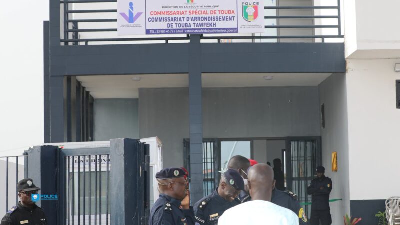 Touba : un nouveau commissariat de police inauguré à Touba Tawfekh pour renforcer la sécurité…