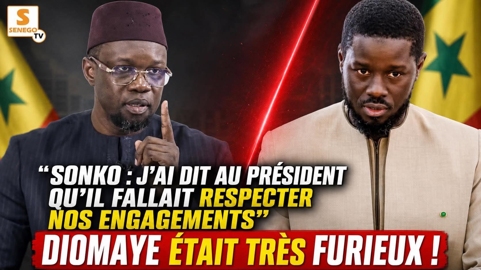 Respect des engagements, transparence, souveraineté : Sonko revient sur ses désaccords avec Diomaye (Senego Tv)