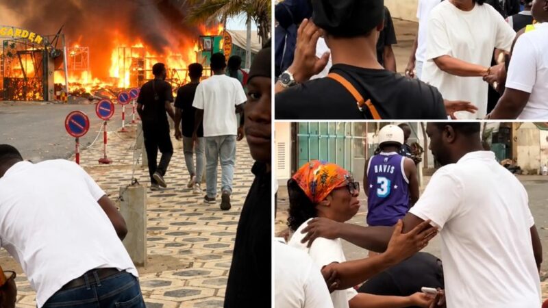 Le restaurant Aby’s Garden d’Aby Ndour ravagé par un incendie (vidéo)
