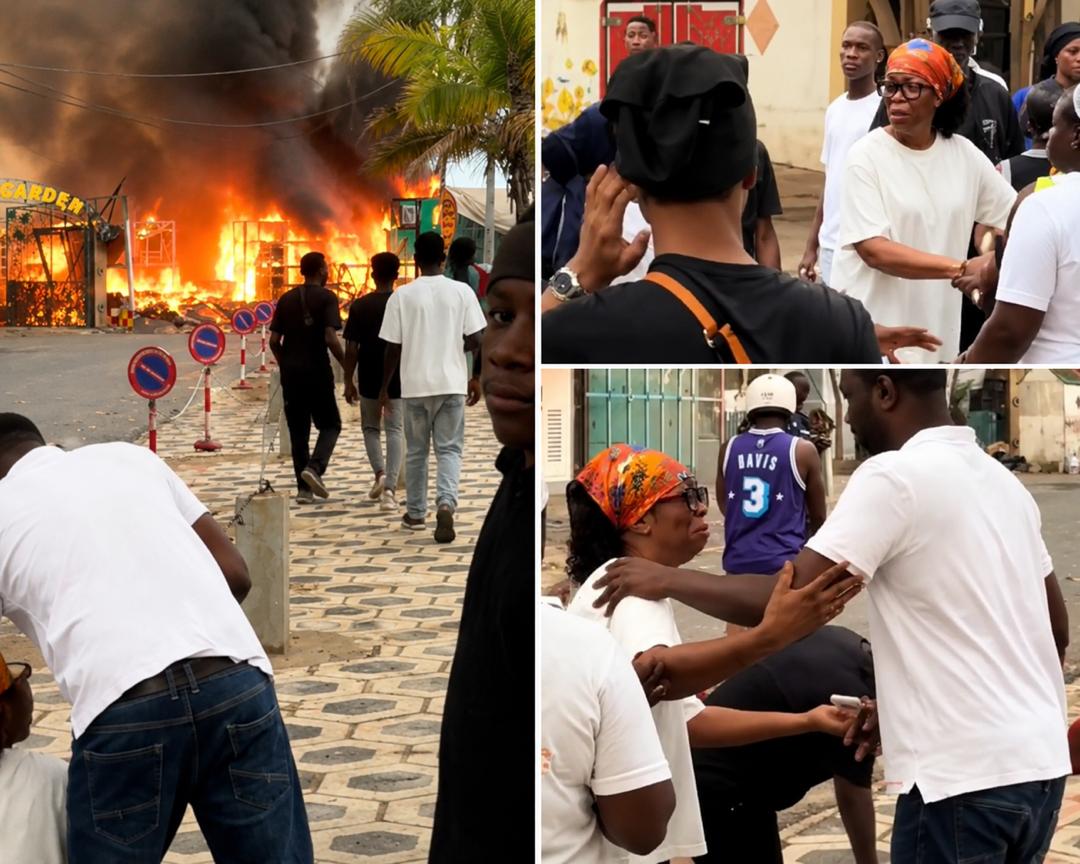 Le restaurant Aby’s Garden d’Aby Ndour ravagé par un incendie (vidéo)