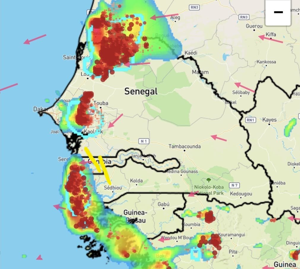 Alerte météo : orages et pluies fortes à Saint-Louis, Louga et Dakar ce soir
