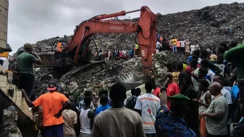 Guinée : au moins 30 morts et 22 blessés dans l&rsquo;effondrement d&rsquo;une décharge à Conakry