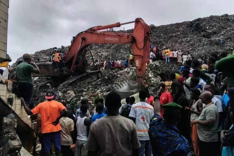 Guinée : au moins 30 morts et 22 blessés dans l’effondrement d’une décharge à Conakry