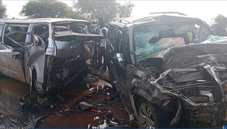 Axe Louga-Kébémer16 blessés dans une collision entre un minicar et un 4×4