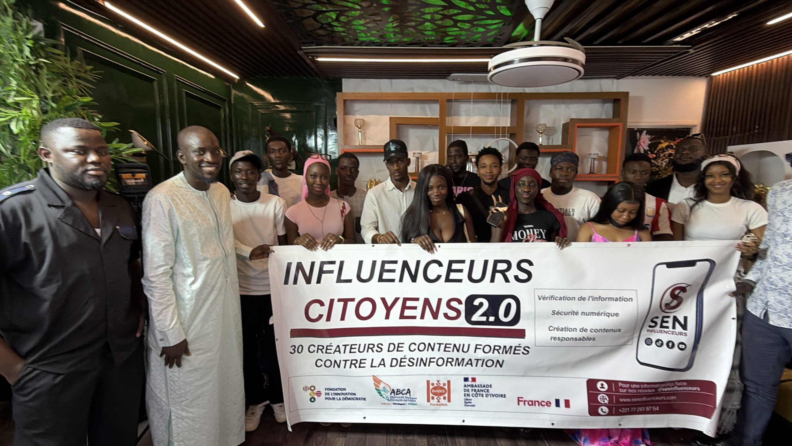Sénégal : Seninfluenceurs forme 30 créateurs de contenu contre la désinformation