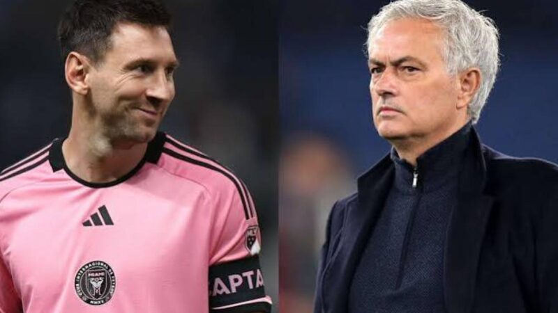 Le message émouvant de José Mourinho à Messi