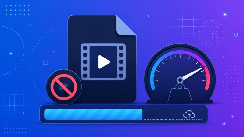 Limites taille vidéo partage 2026 : le vrai blocage enfin levé