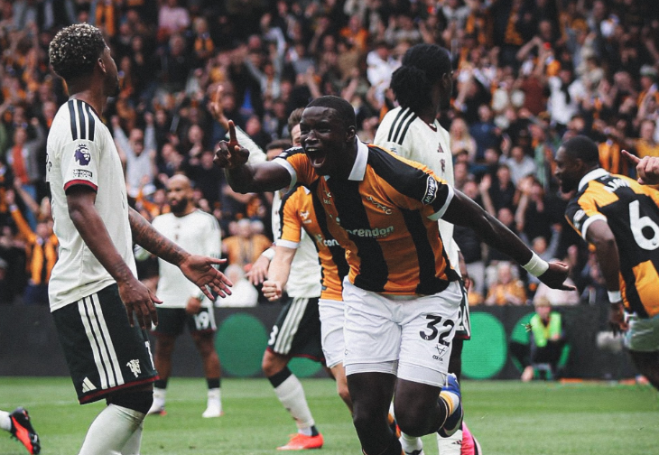 Hull City : Nobel Mendy buteur contre Manchester United pour son premier match (Vidéo)