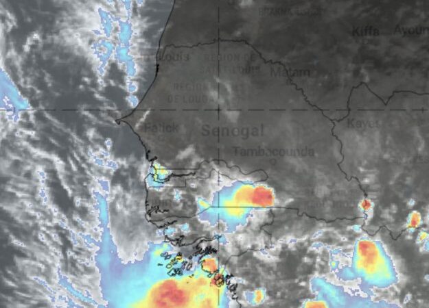 Pluies fortes attendues sur plusieurs régions du Sénégal ce 23 août