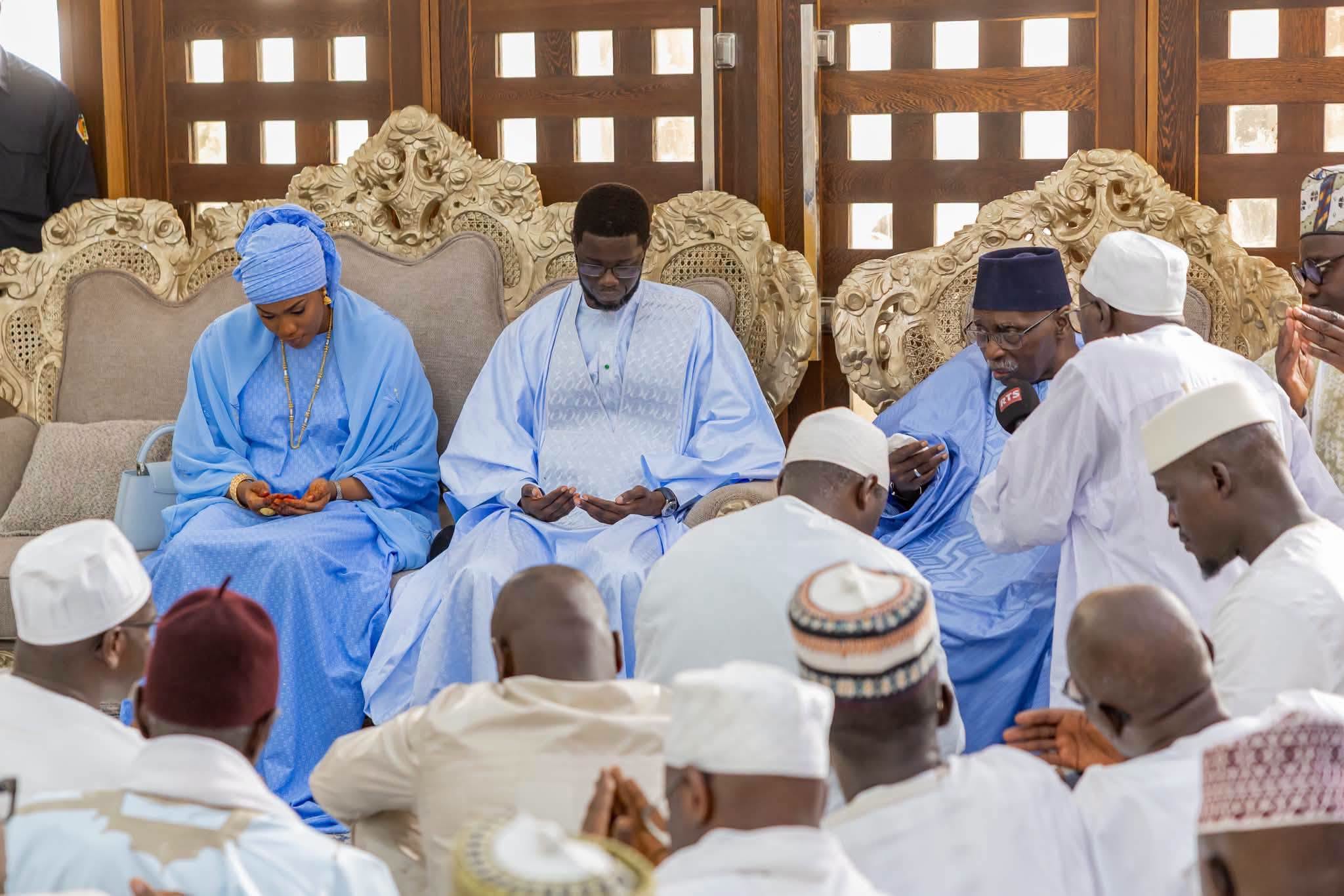 Mawlid : Diomaye Faye sollicite les prières du Khalife des Tidianes pour la paix et la cohésion nationale