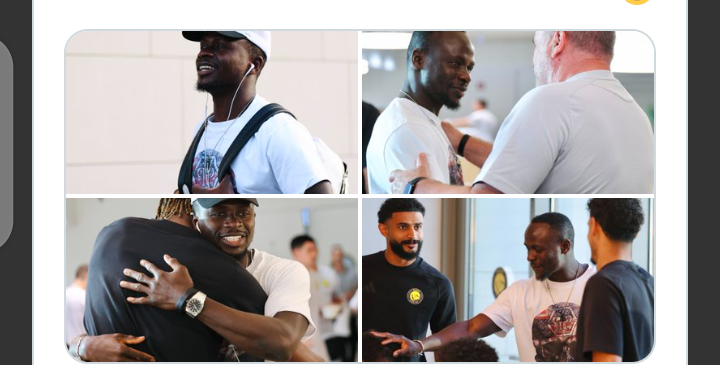 Sadio Mané chaleureusement accueilli au stage d&rsquo;Al-Nassr au Portugal