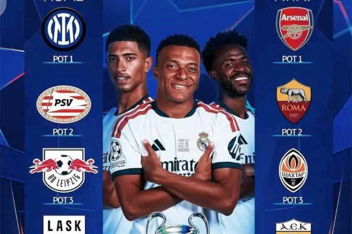 De grosses affiches en Ligue des champions : voici les adversaires du Real Madrid, du Barça, du PSG, d’Arsenal…
