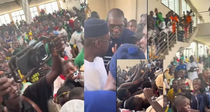 Daara Koki : La forte mobilisation des talibés bloque la visite d’Ousmane Sonko (vidéo)