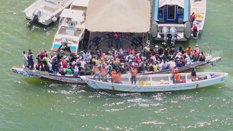 Gendarmerie : 173 candidats à l&rsquo;émigration irrégulière interpellés dans le delta du Saloum