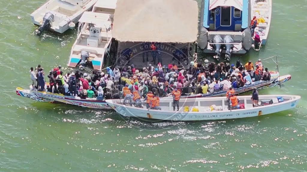 Gendarmerie : 173 candidats à l&rsquo;émigration irrégulière interpellés dans le delta du Saloum