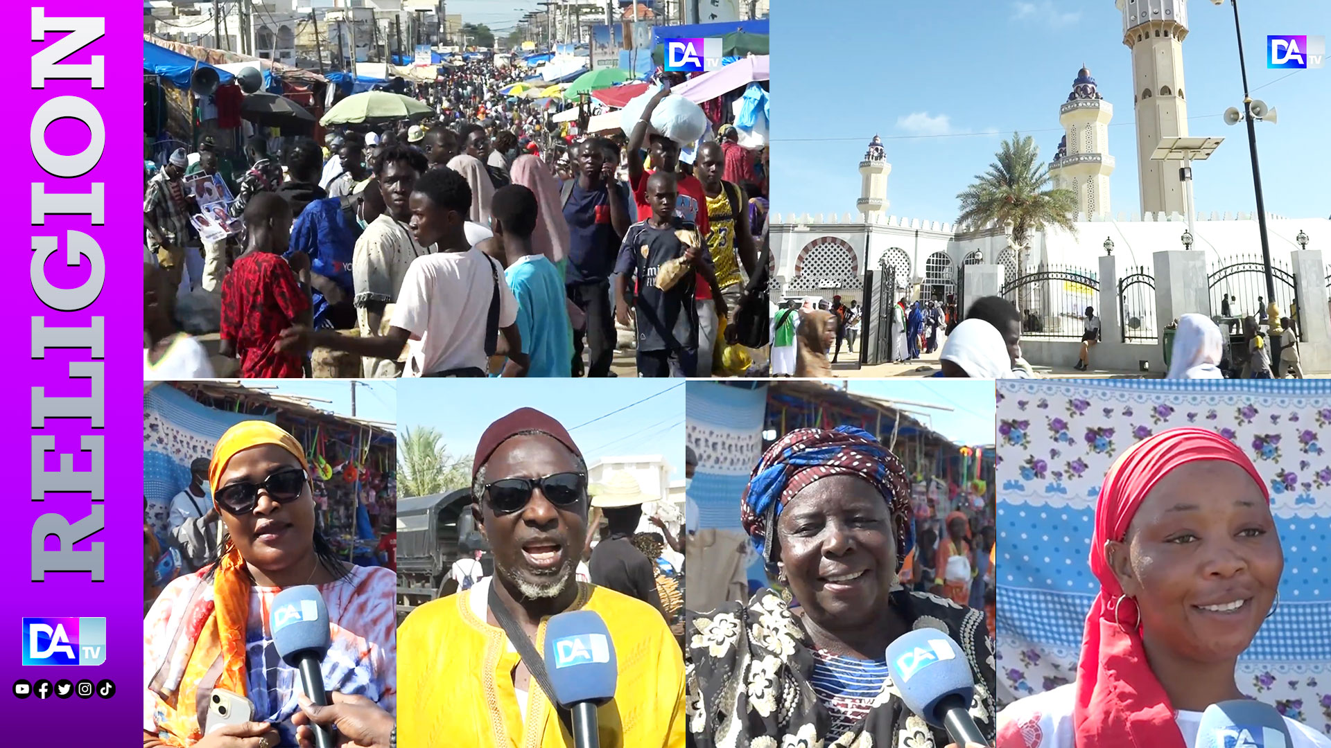 Touba : prières et ferveur avant le Magal, affluence de fidèles