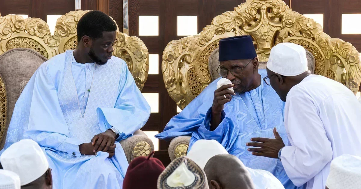 Bassirou Diomaye Faye chez le Khalife des Tidianes à Tivaouane pour le Gamou