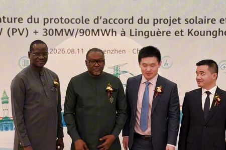 Senelec et Huawei signent pour 100 MW solaires avec stockage au Sénégal