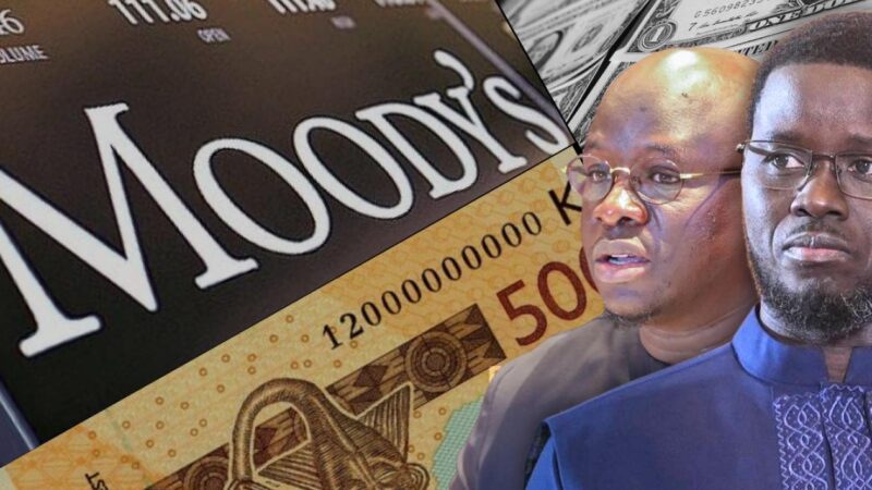 Note Caa2 du Sénégal : la crédibilité de la monnaie continue de reculer