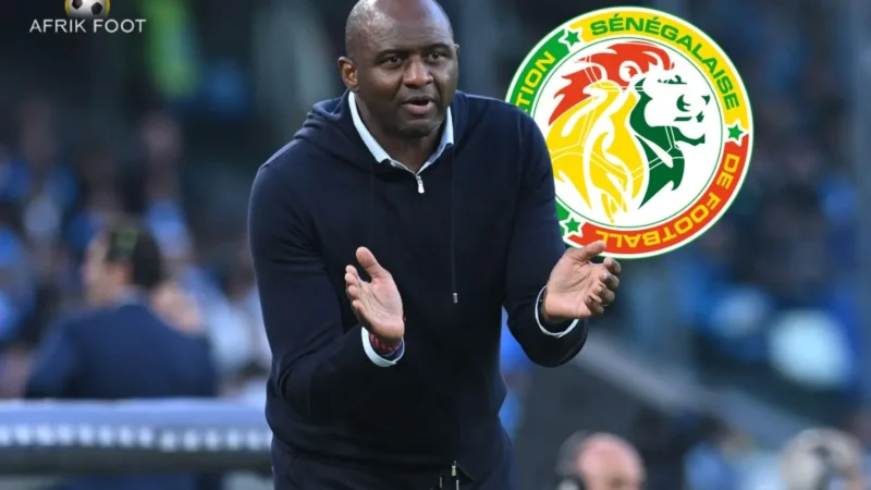 Patrick Vieira : salaire, contrat de 4 ans, objectifs… les détails de l’accord avec la FSF