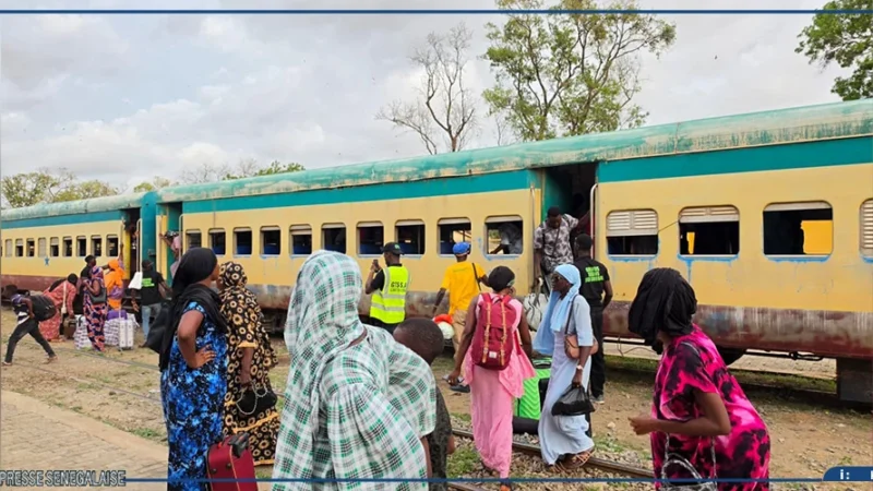 Grands Trains du Sénégal : près de 10 000 voyageurs au Gamou avec la billetterie digitale