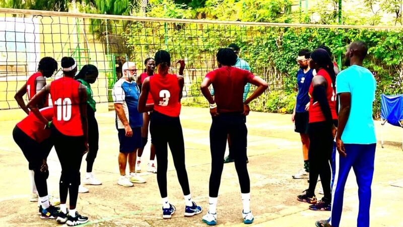 Amadou Sène confiant avant Sénégal-Algérie en huitièmes de la CAN de volley-ball