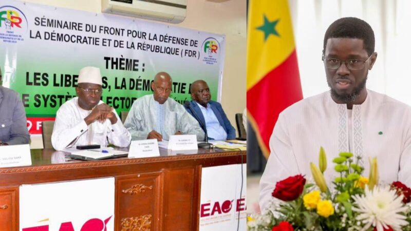 Coalition FDR : exigence de concertations immédiates pour sauver les élections territoriales