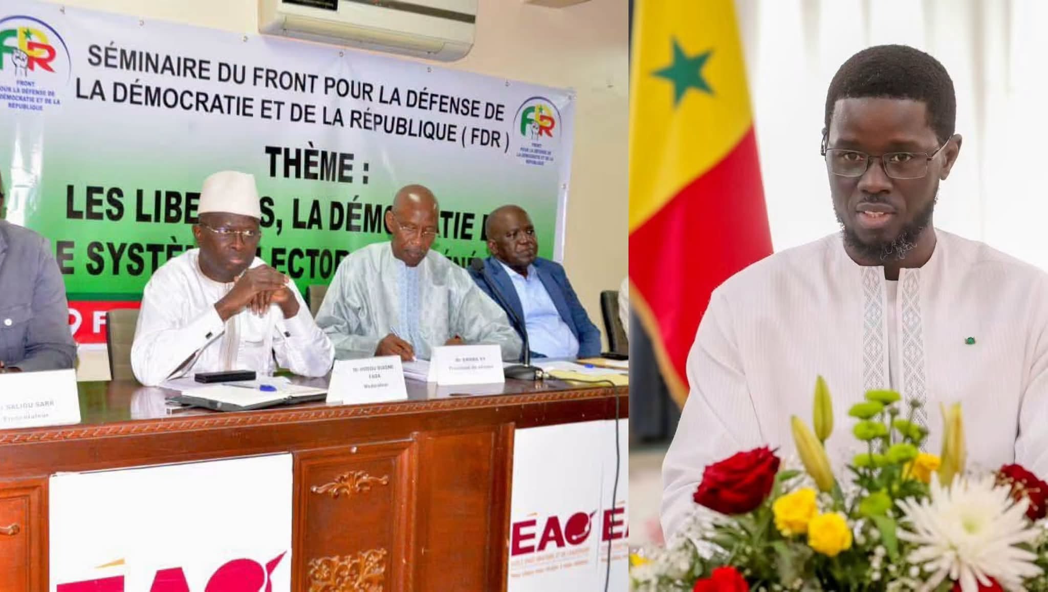 Coalition FDR : exigence de concertations immédiates pour sauver les élections territoriales