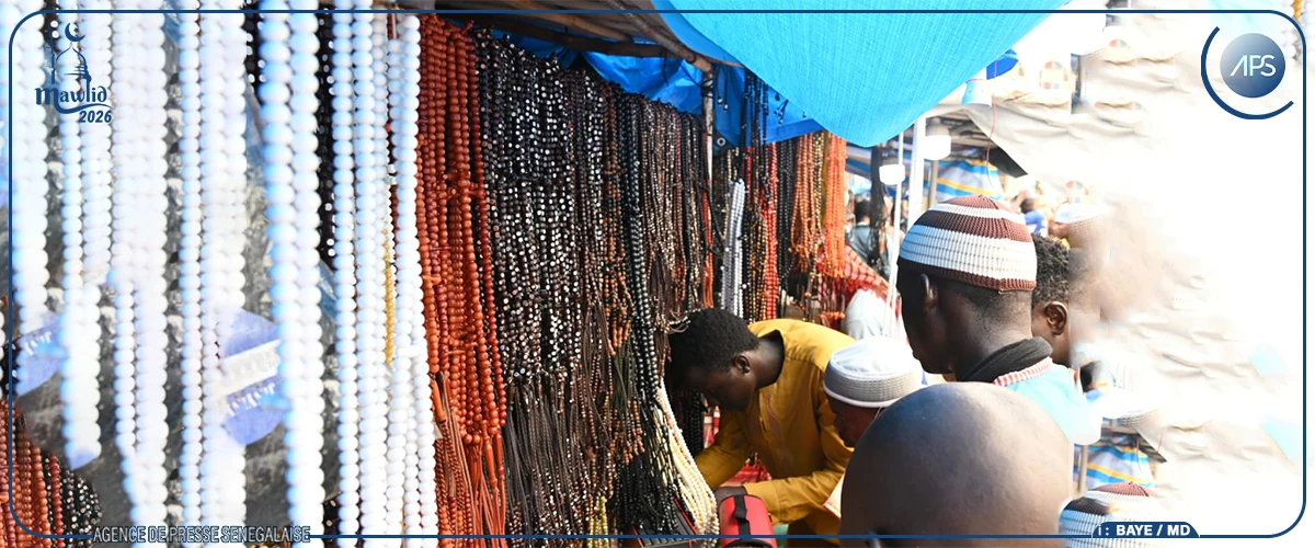 Gamou à Médina Baye : les chapelets se vendent de 1 500 à 25 000 FCFA